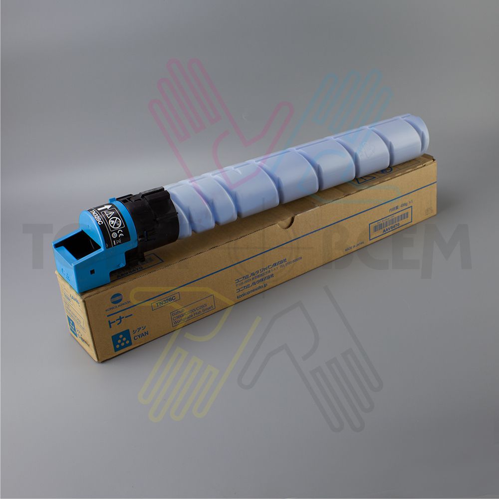 Тонер-картридж голубой (Cyan) для Konica Minolta Bizhub C250i, C300i, C360i (TN-328C)