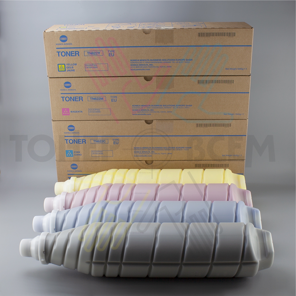 Комплект тонеркартриджей Konica Minolta TN-622 CMYK (A5E7151/A5E7251/A5E7351/A5E7451)