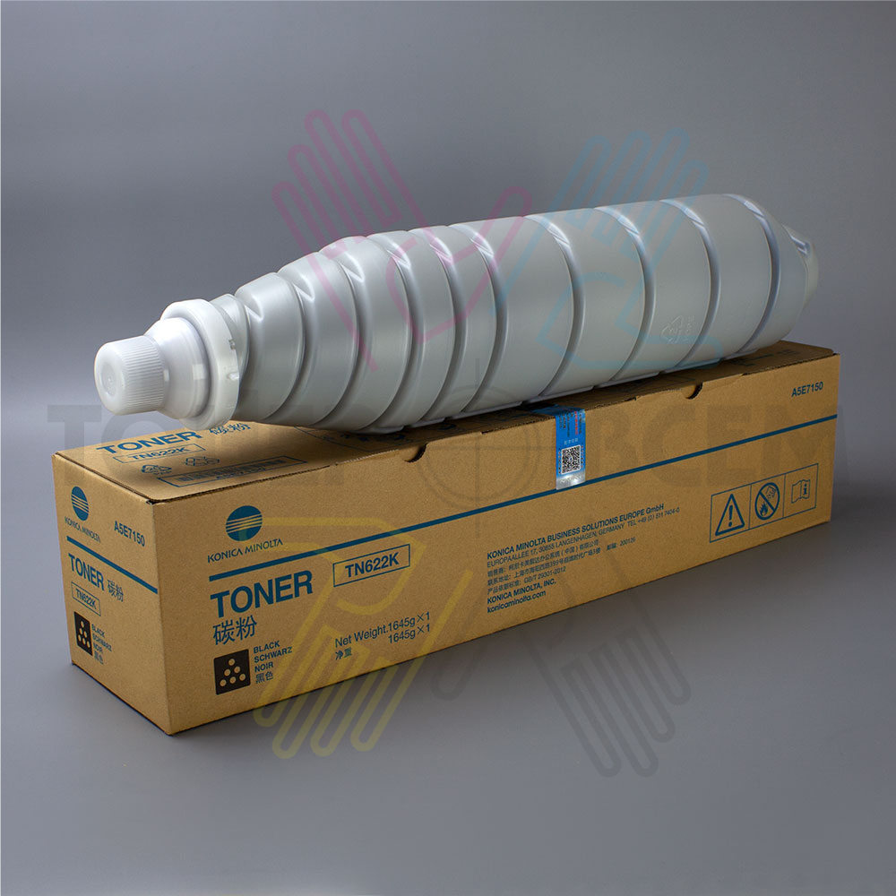 Тонер-картридж черный (Black) для Konica Minolta Bizhub C1085, C1100, AccurioPress C6085, C6100 (TN-622K)