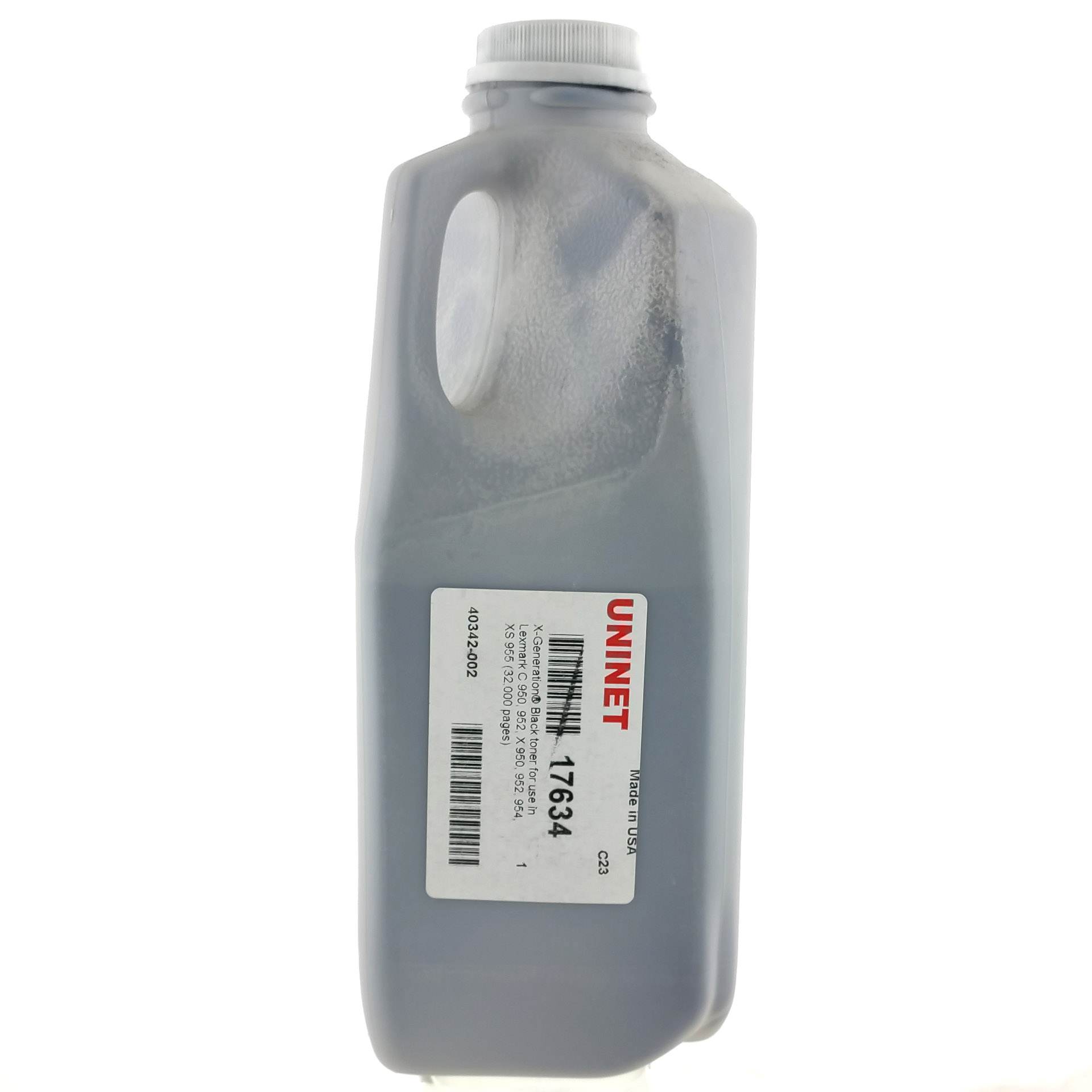 Тонер черный (Black) для X-Gen для Xerox Phaser 7100, 7500, 7800, WC 7120, 7125, 7132, 7425, 7428, 7435, 7525 - 7556, 7830 - 7855, AltaLink C8030, C8035, C8045, C8055, C8070, Lexmark C 950, 952, X 950, 952, 954 (700 г) (Uninet USA) Тонер черный (Black) для X-Gen для Xerox Phaser 7100, 7500, 7800, WC 7120, 7125, 7132, 7425, 7428, 7435, 7525 - 7556, 7830 - 7855, AltaLink C8030, C8035, C8045, C8055, C8070, Lexmark C 950, 952, X 950, 952, 954 (700 г) (Uninet USA)