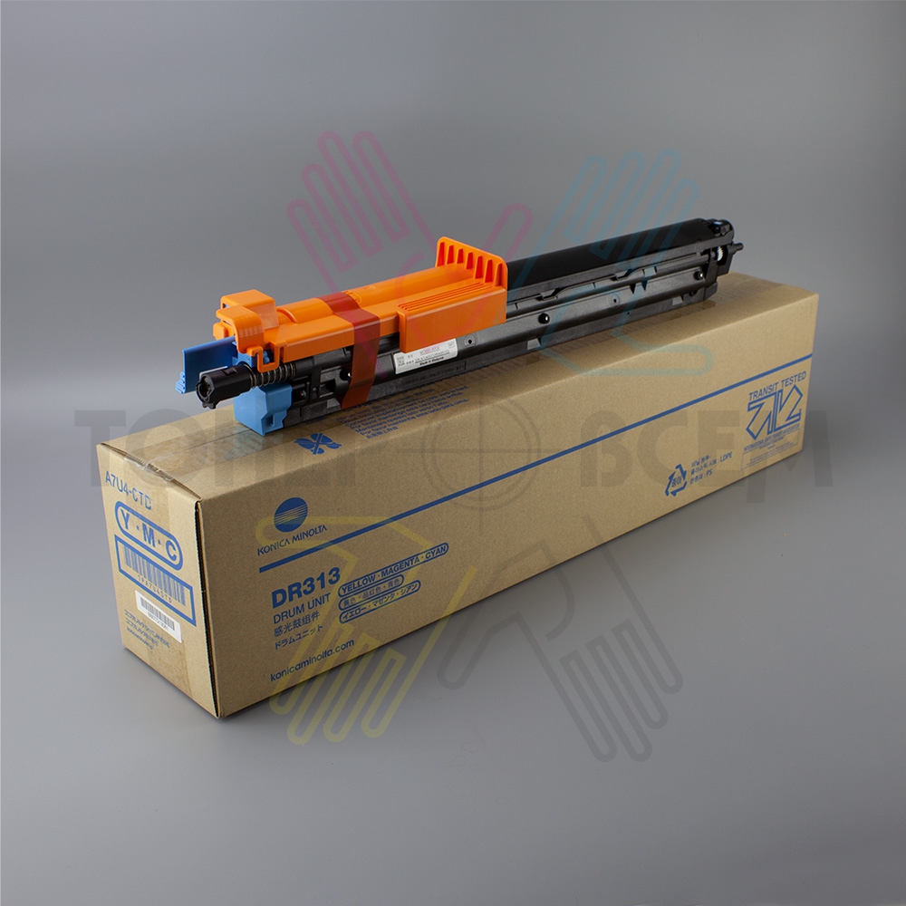 Фотобарабан цветной (Color Drum unit) для Konica Minolta Bizhub C258, C308, C368, C458, C558, C658 (DR-313)