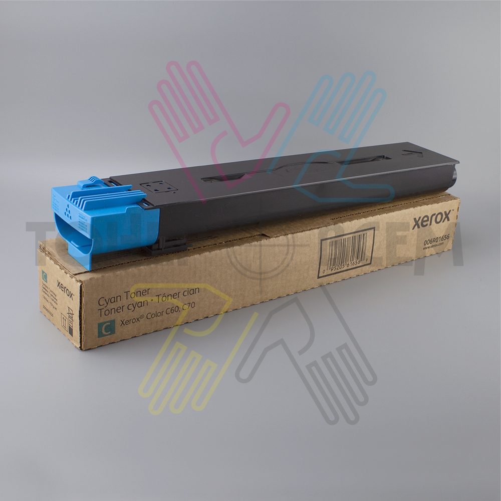 Тонер-картридж голубой (Cyan) для Xerox Color C60, C70