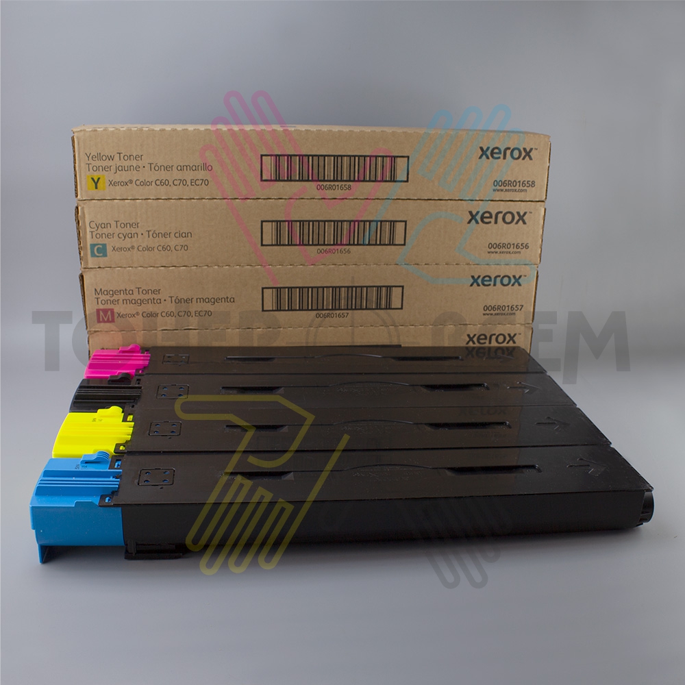 Комплект тонеркартриджей  Xerox Color C60, C70 (CMYK) 