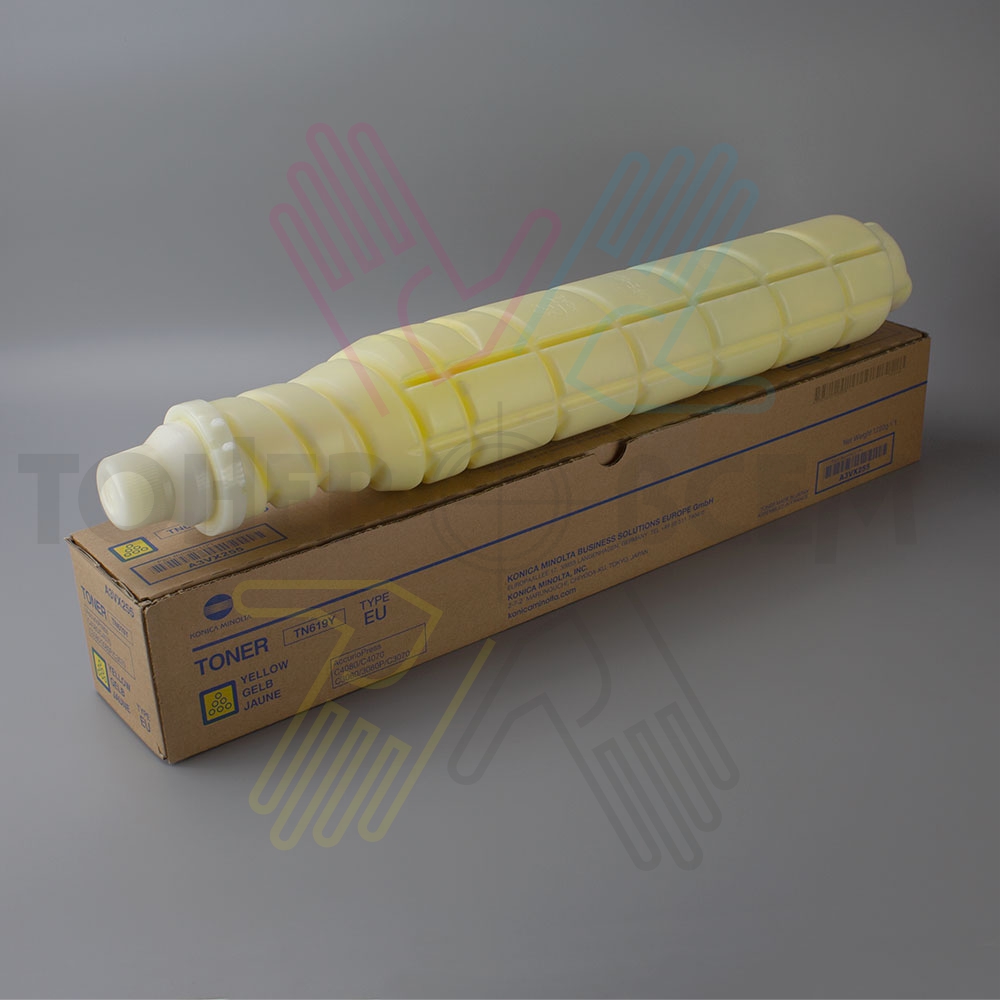 Тонер-картридж желтый (Yellow) для Konica Minolta AccurioPress C3070, C3080 (TN-619)