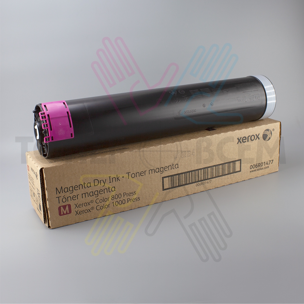 Тонер-картридж пурпурный (Magenta) для Xerox Color 800, 1000 Press