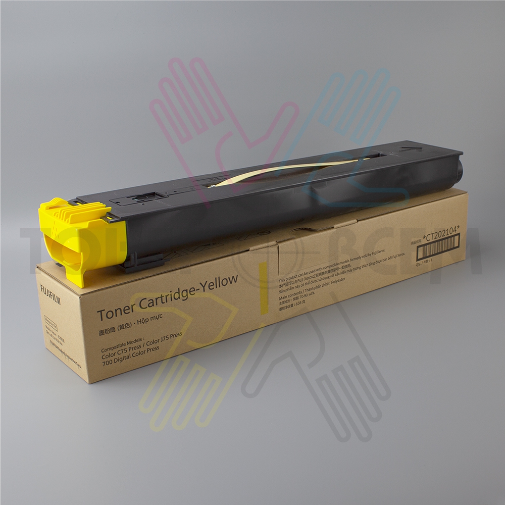 Тонер-картридж пурпурный (Yellow) для Fuji Xerox 700, 700i, 770 Pro, C75, J75 (CT202104, CT201246)