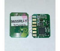 Чип для картриджа желтый (Yellow) OKI C9655 (DV Inc.)