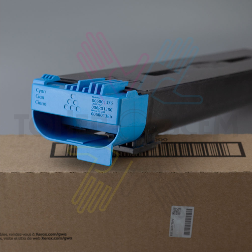 Тонер-картридж голубой (Cyan) для Xerox 700, 700i, 770 Pro, C75, J75