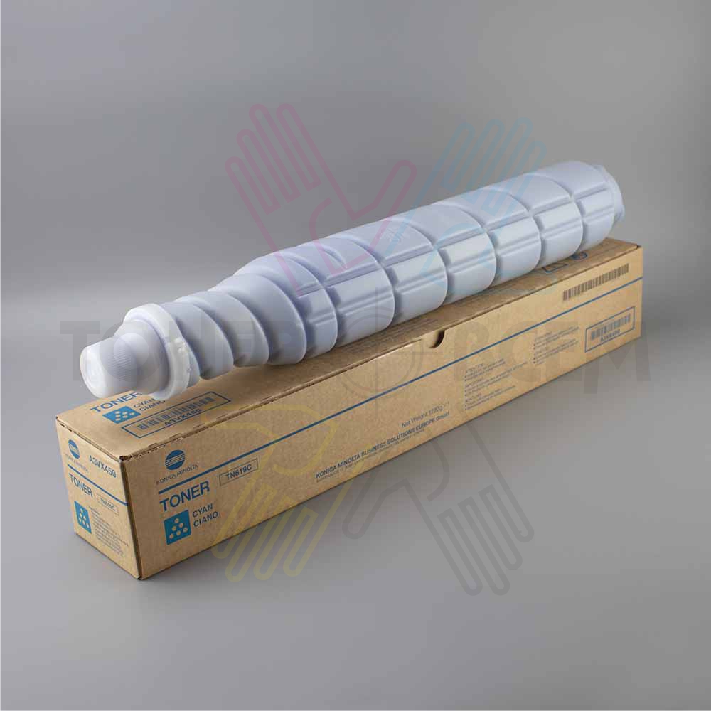 Тонер-картридж голубой (Cyan) для Konica Minolta Bizhub C1060, C1070, AccurioPress C2060, C2070 (TN-619C)