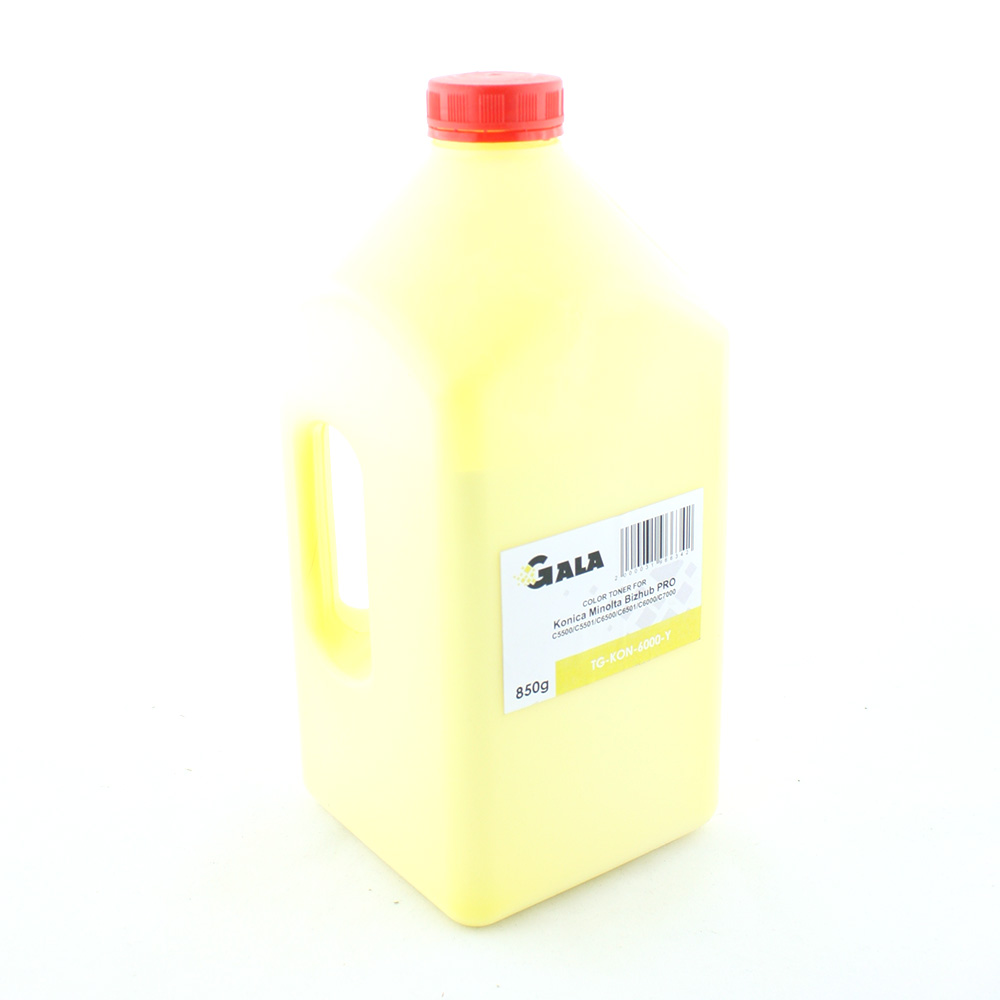 Тонер Konica Minolta GKM-600 (Yellow) 850г (GALA) Тонер Konica Minolta GKM-600 (Yellow) 850г (GALA)