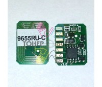 Чип для картриджа голубой (Cyan) OKI C9655 (DV Inc.)